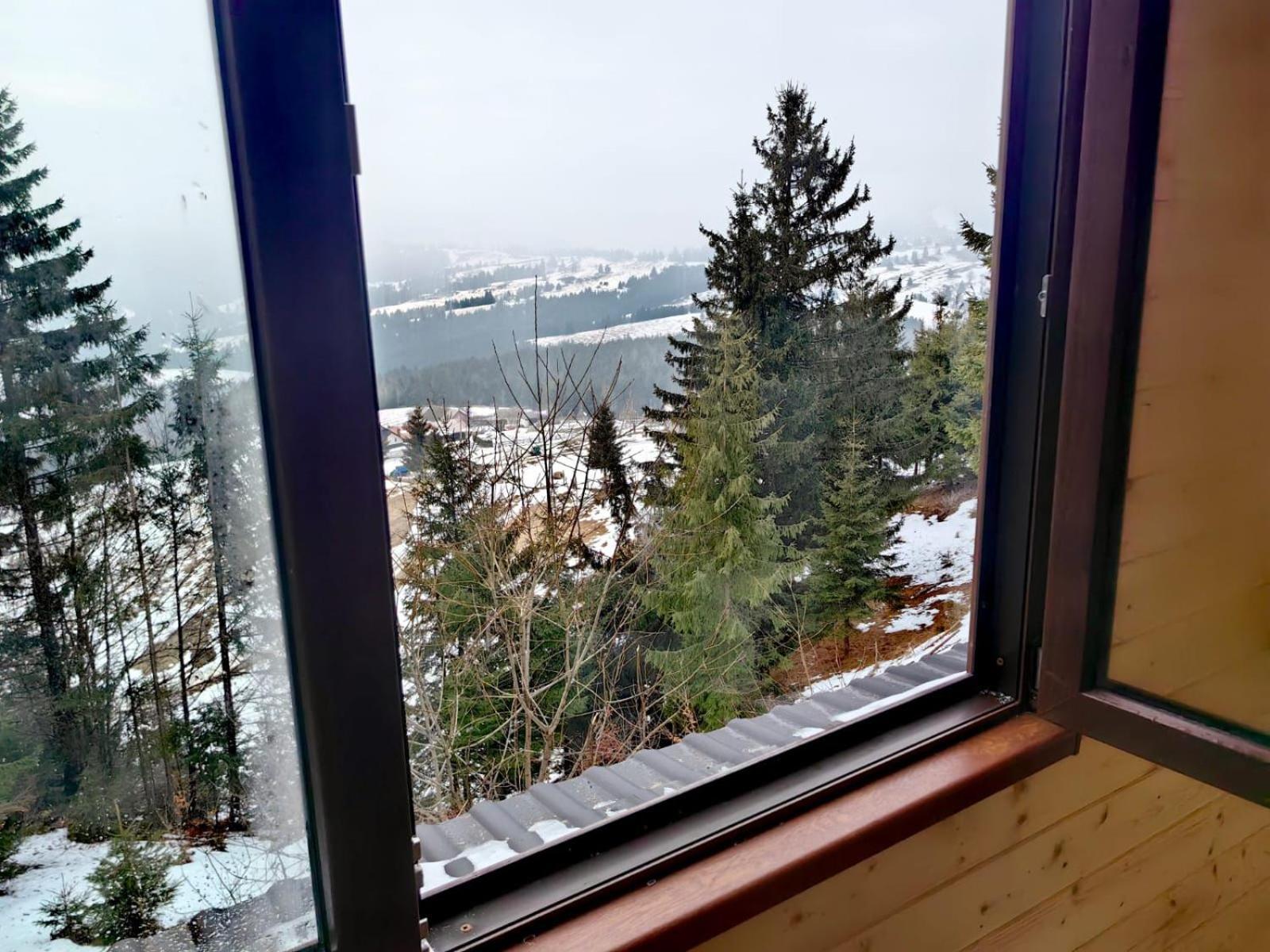 Cabane A-Frame Ceziade Tihuta Piatra Fantanele Exterior photo